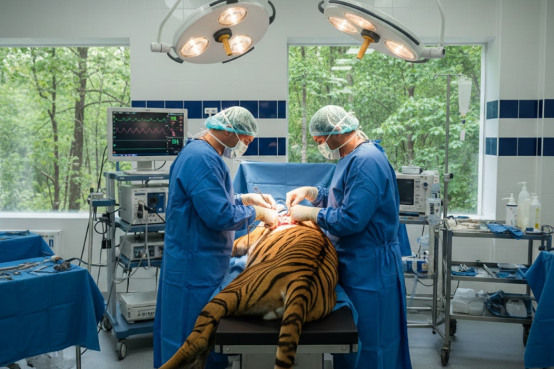 Desafios e Cuidados Essenciais em Cirurgias para Animais Silvestres